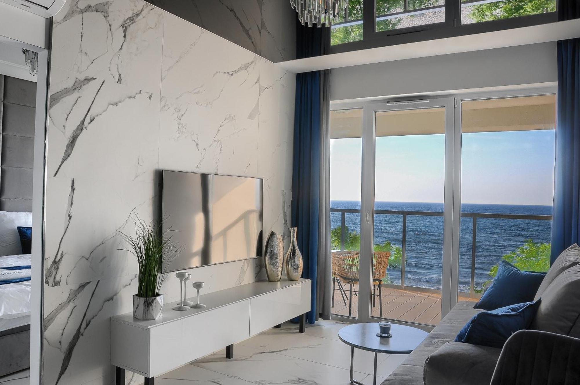 Apartament Z Widokiem Na Morze- Ustronie Apartments Nadmorski Luksus Apartamenty Ustronie Morskie Eksteriør billede